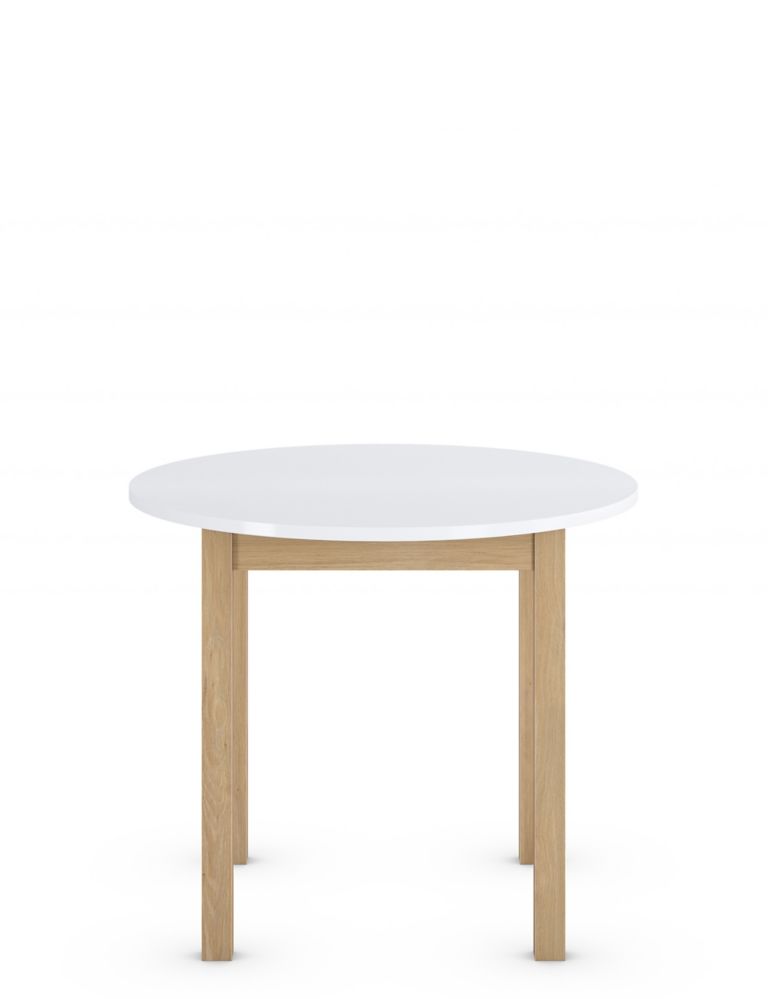 Round 4 Seater Dining Table 2 of 7