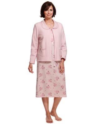 womens bed jackets plus size