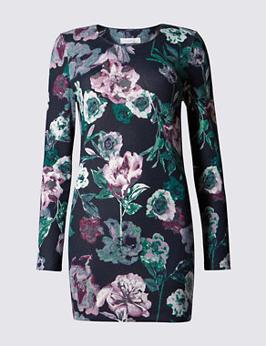 Round Neck Floral Top Image 2 of 4