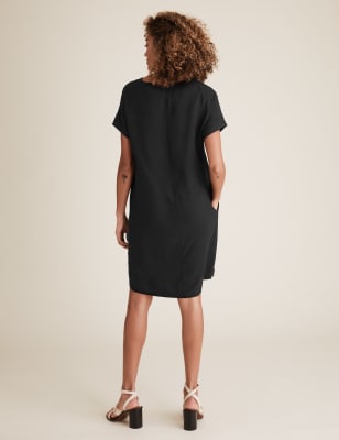 knee length shift dress