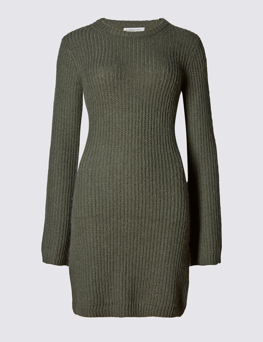 Round Neck Knitted Tunic with Mohair 1 of 4