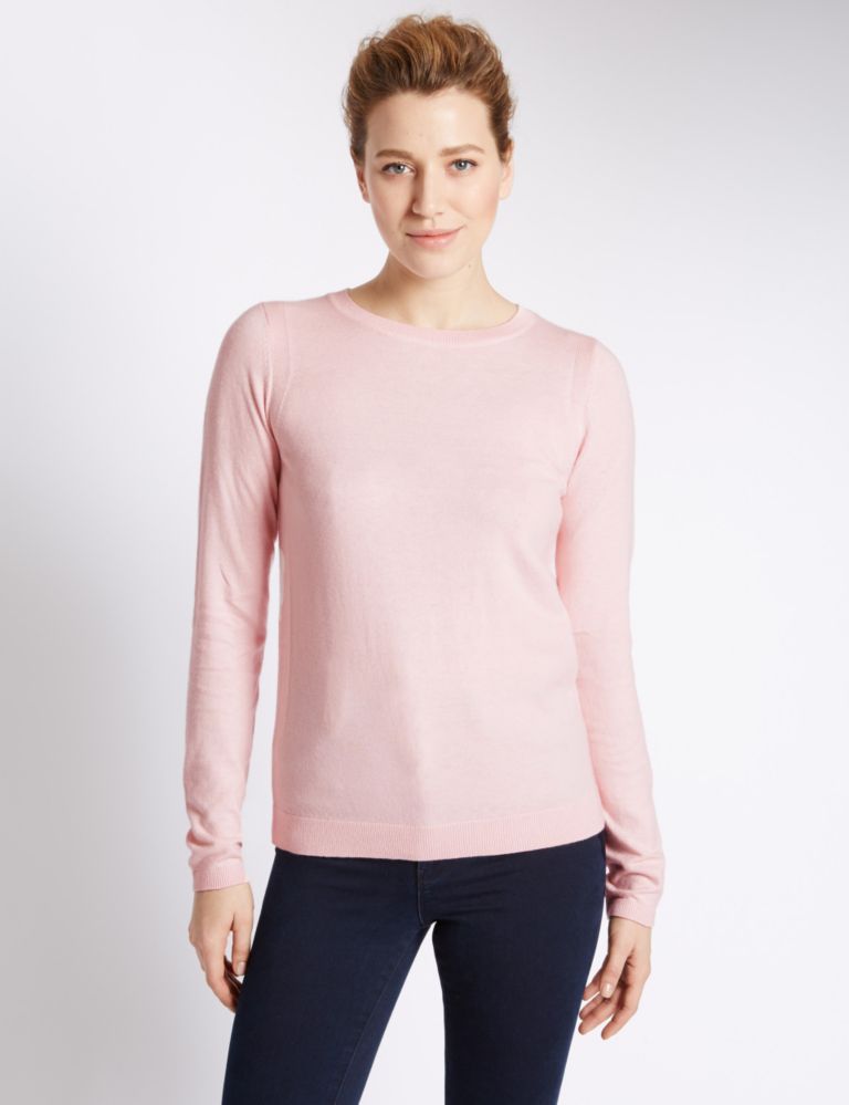 Round Neck Long Sleeve Jumper 1 of 4