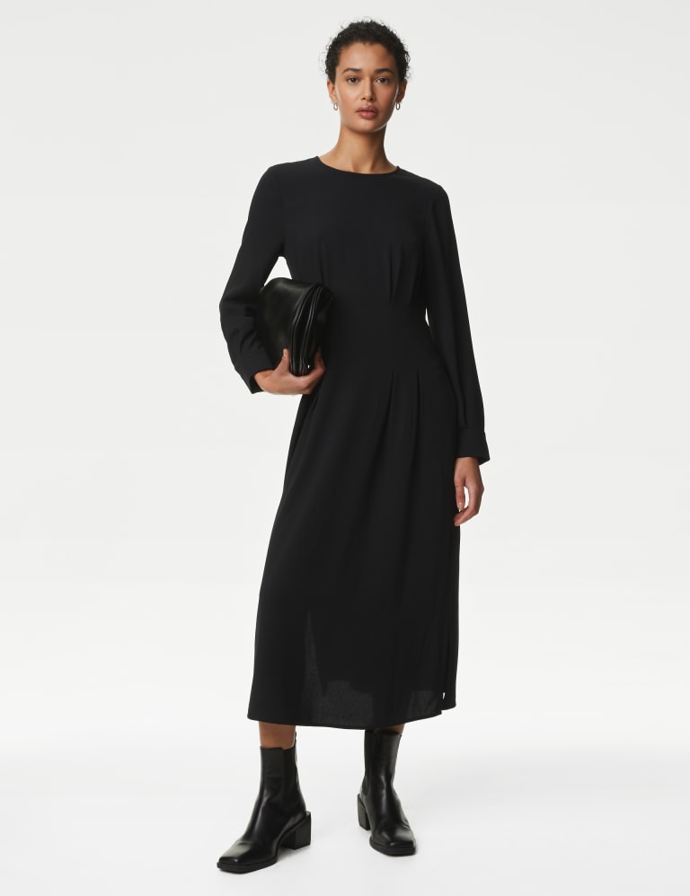 M&s black dress clearance