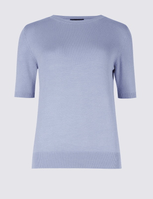 Marks and spencer store ladies crew neck jumpers