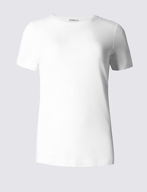 Round Neck Short Sleeve T-Shirt Image 2 of 3