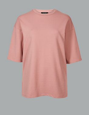 Round Neck Short Sleeve T-Shirt Image 2 of 4