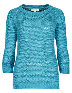 Round Neck Slouch Jumper Image 2 of 5