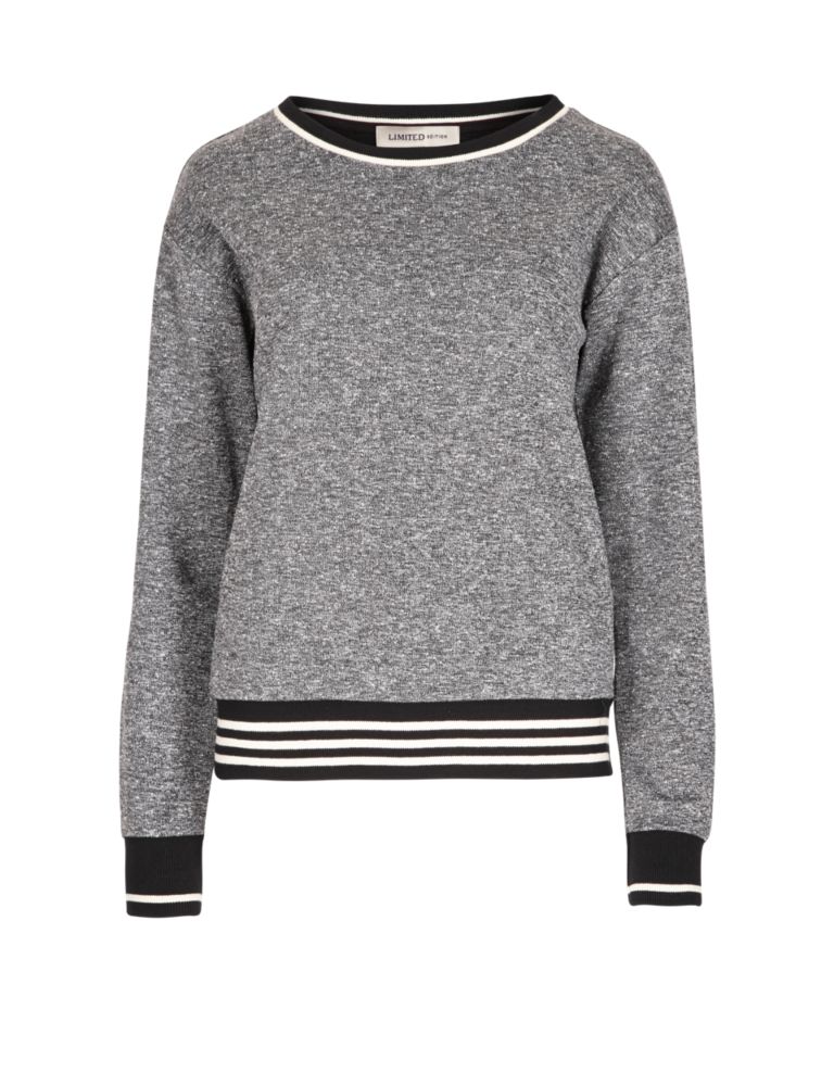 Round Neck Sporty Sweat Top 3 of 4