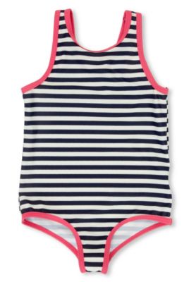 Round Neck Striped Swimsuit Image 1 of 1