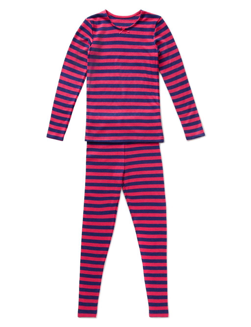 Round Neck Striped Thermal Set (1-16 Years) 1 of 2
