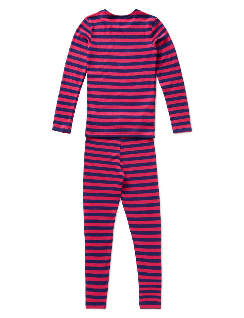Round Neck Striped Thermal Set (1-16 Years) 2 of 2