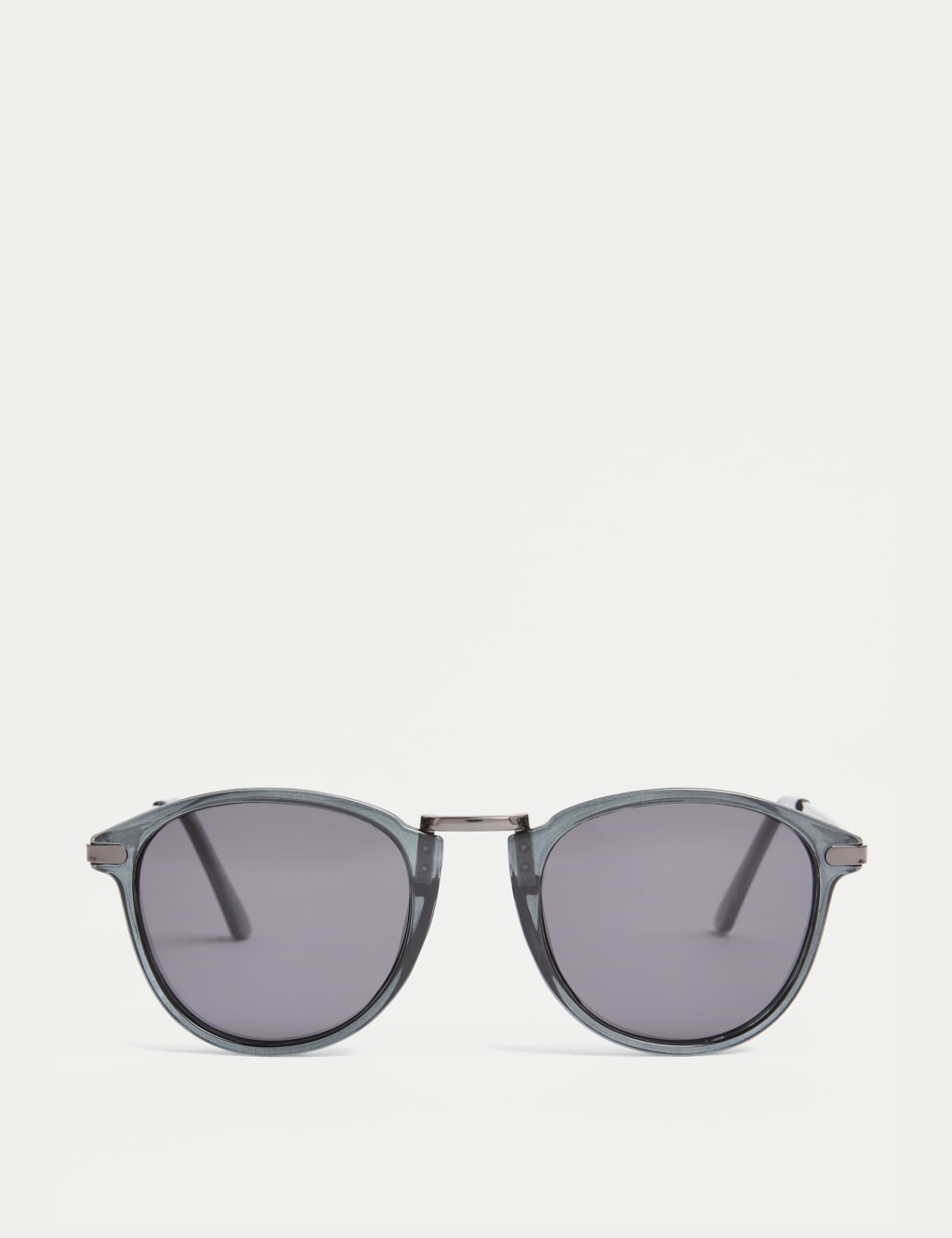 Round Polarised Sunglasses, M&S Collection