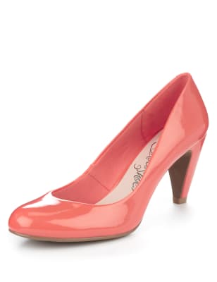 Coral mid hot sale heel shoes