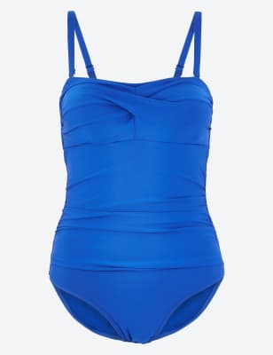marks and spencer bandeau swimsuit
