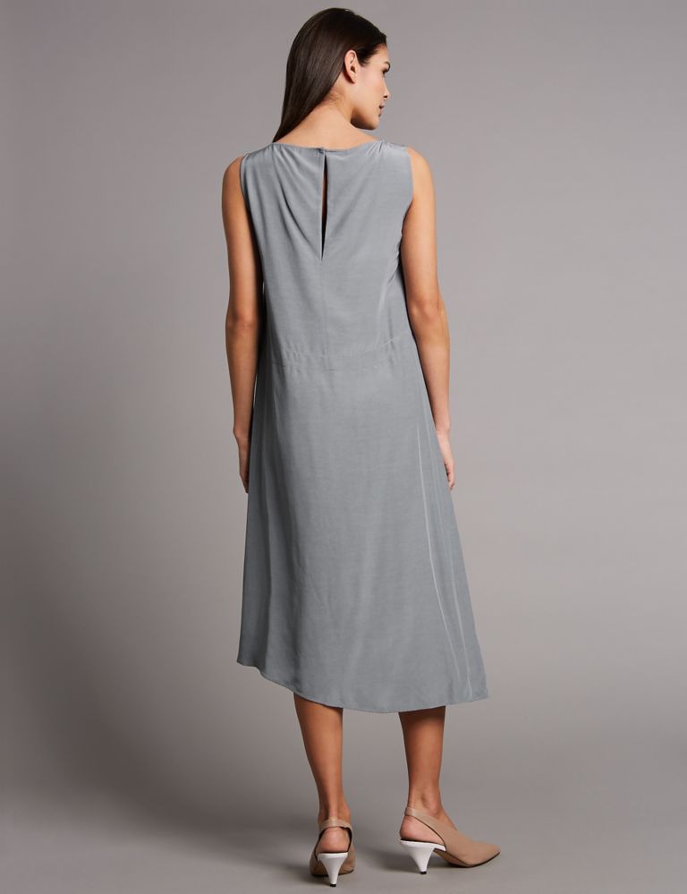 Ruched Front Asymmetric Dress 4 of 4