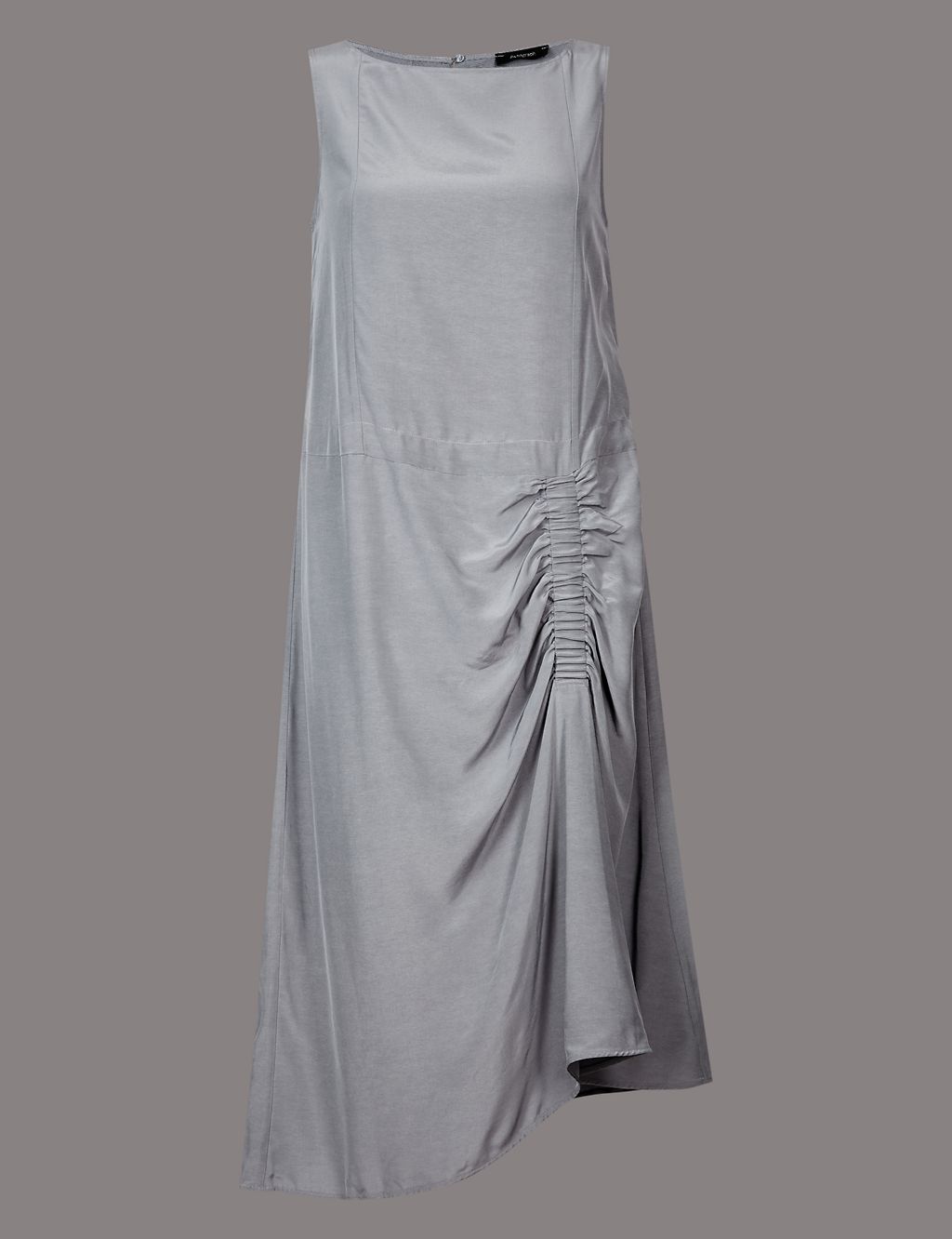 Ruched Front Asymmetric Dress 1 of 4
