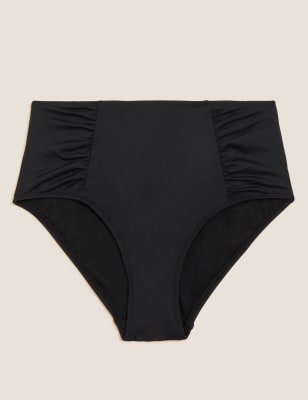 m&s black bikini bottoms