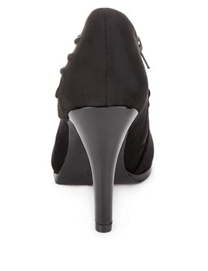 Ruched Platform Shoe Boots with Insolia® Image 2 of 4