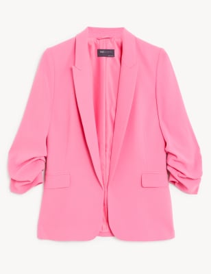 Ruched Sleeve Blazer Image 2 of 7