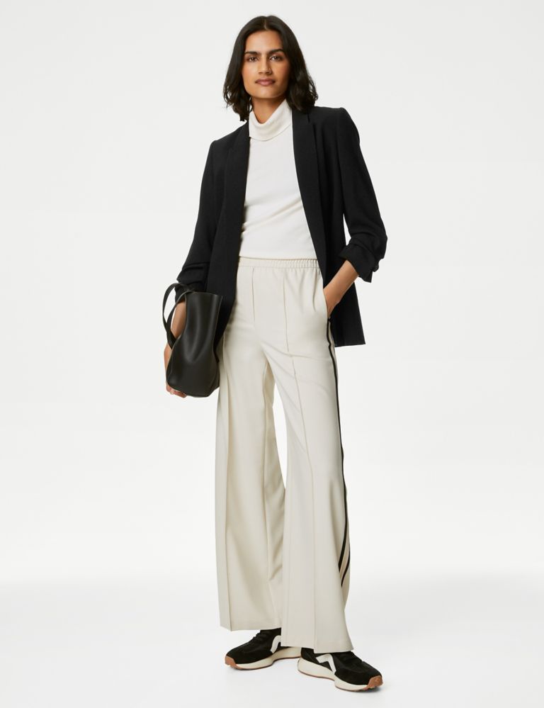 Ruched Sleeve Blazer | M&S Collection | M&S