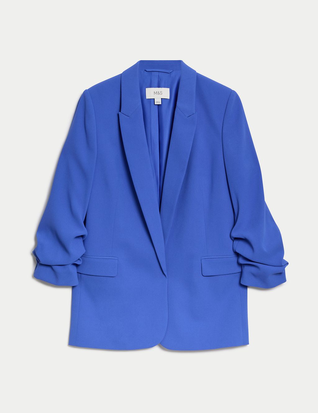 Ruched Sleeve Blazer 1 of 6