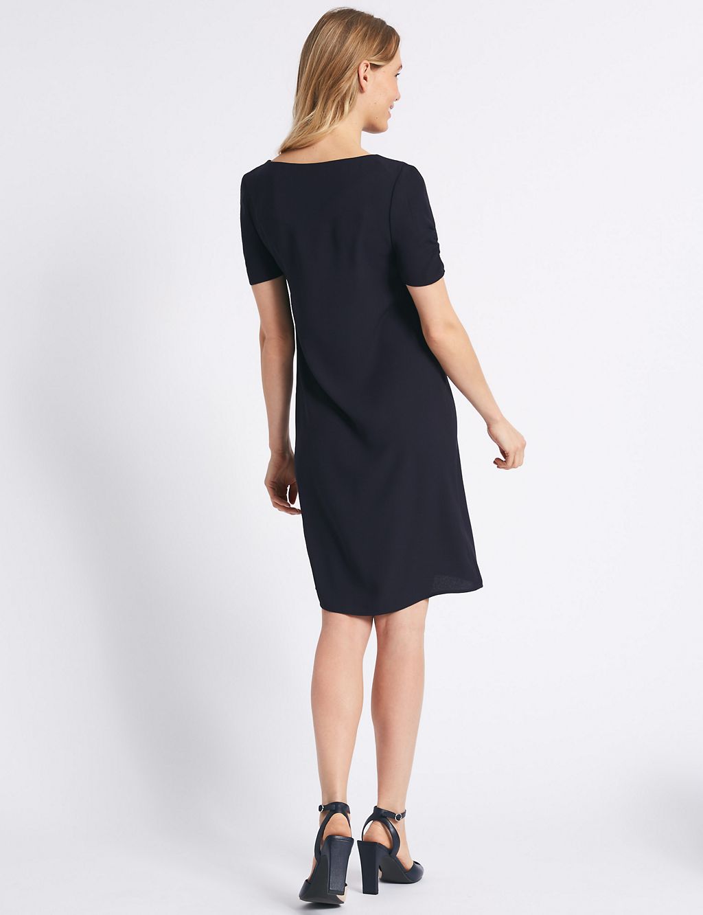 Ruched Sleeve Tunic Dress 5 of 5