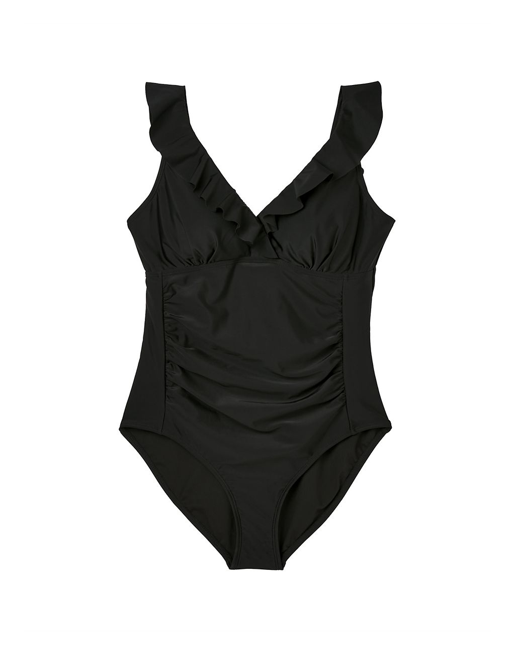 Ruched V-Neck Swimsuit | Joules | M&S
