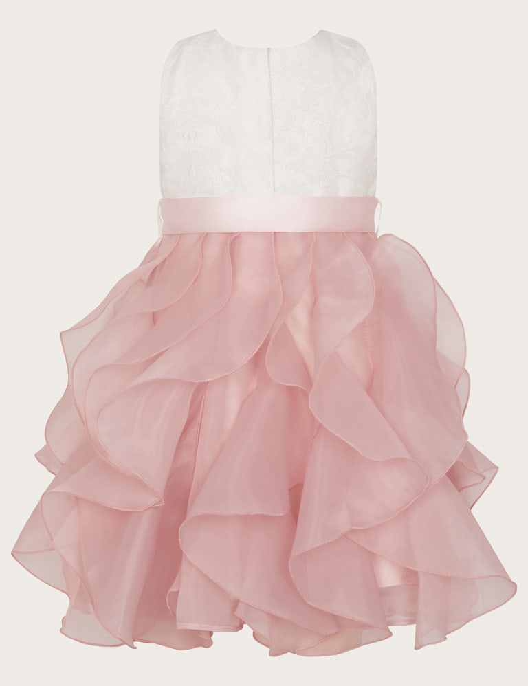 Ruffle Occasion Dress (0-3 Yrs) 2 of 3