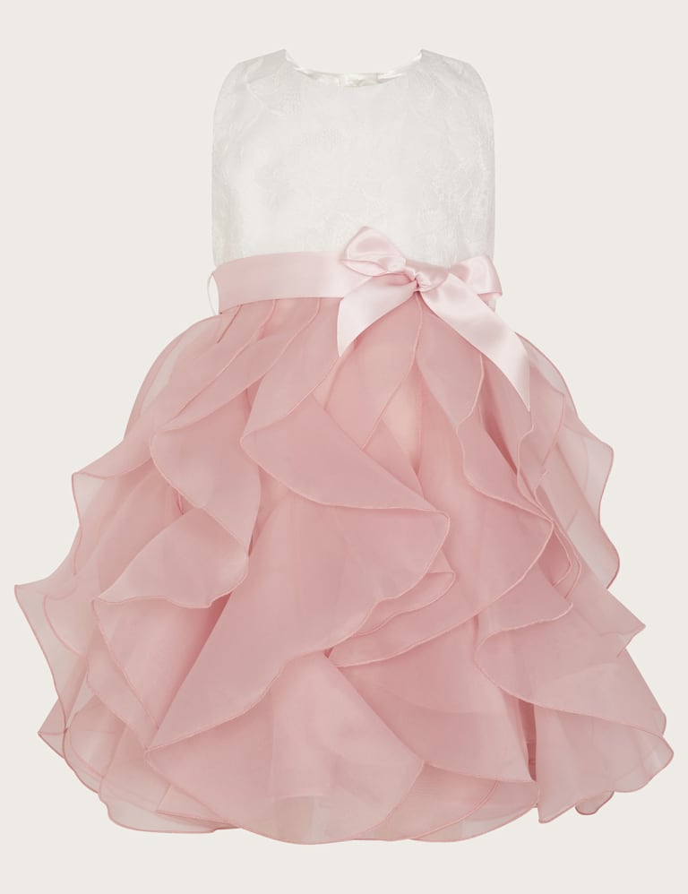 Ruffle Occasion Dress (0-3 Yrs) 1 of 3