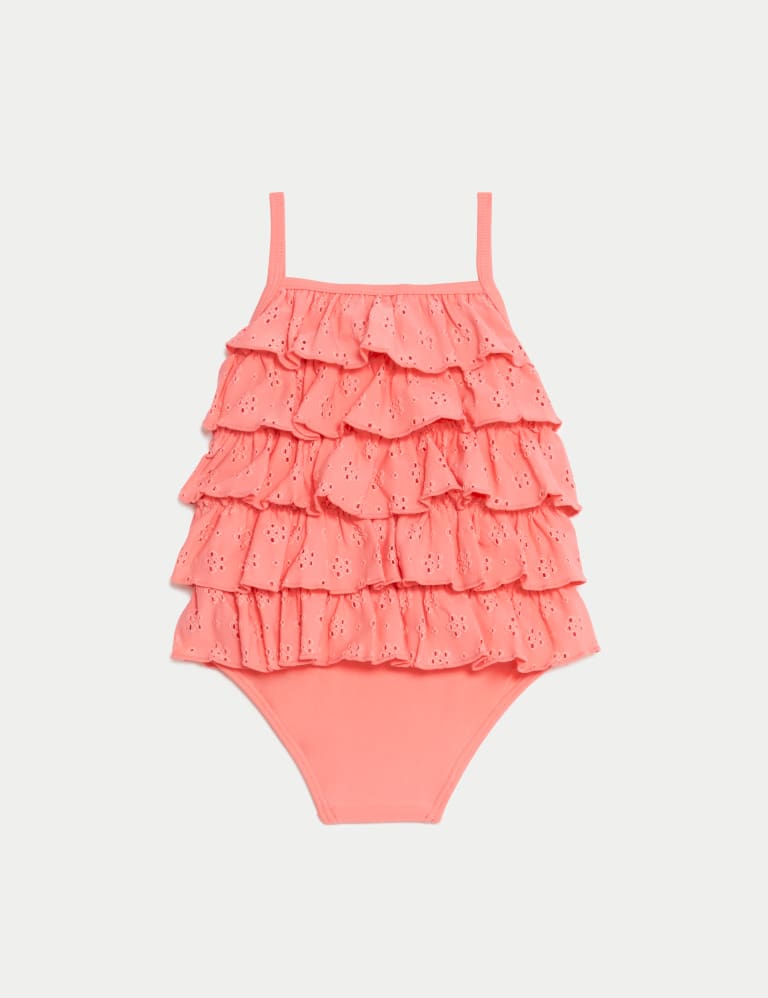 Ruffle Swimsuit (0-3 Yrs) 2 of 3