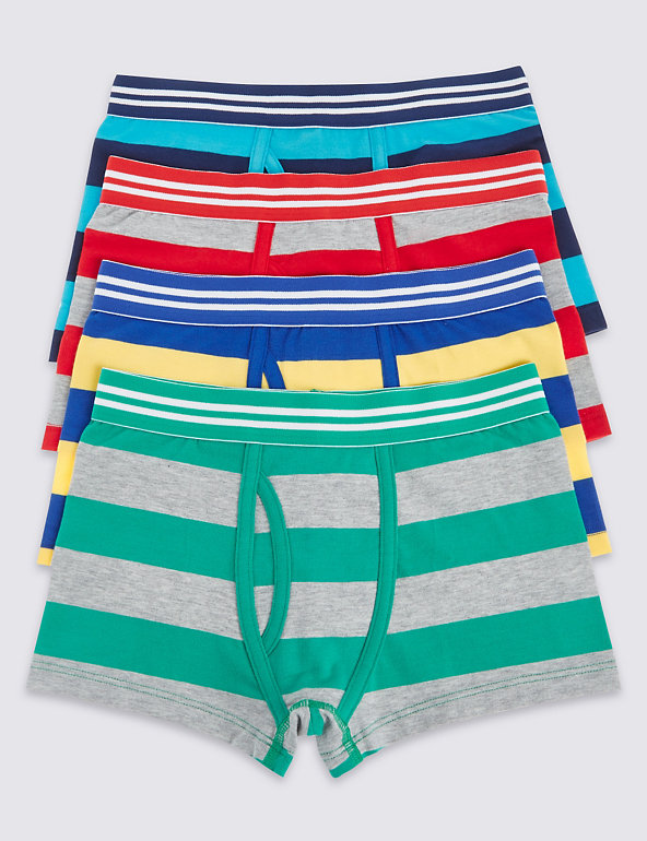Rugby Striped Trunks (3-16 Years) Image 1 of 1