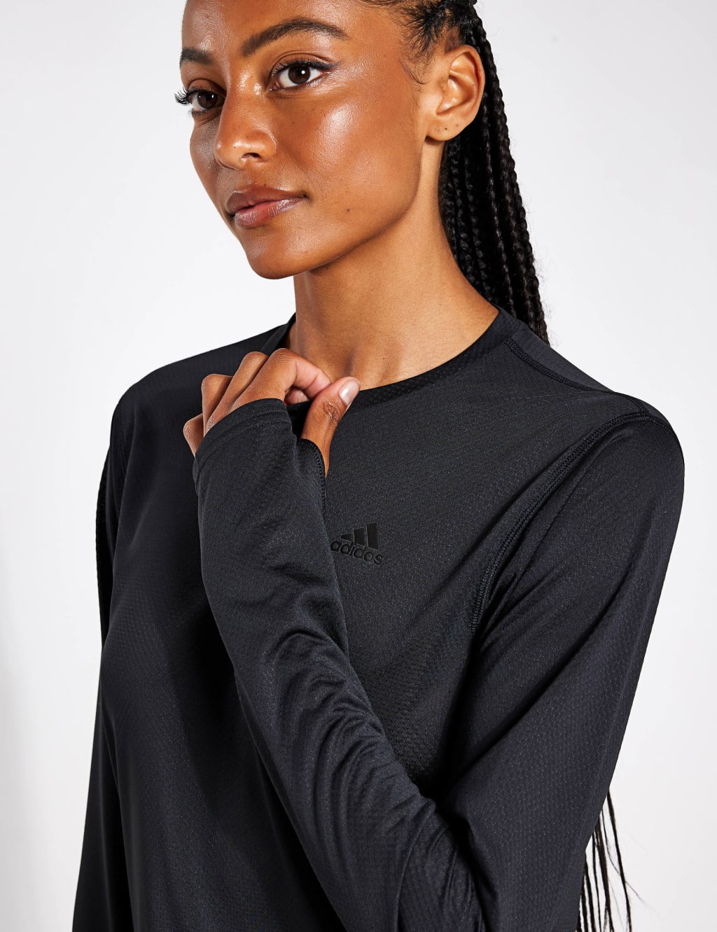 Run Icons Relaxed Running Top Adidas M S