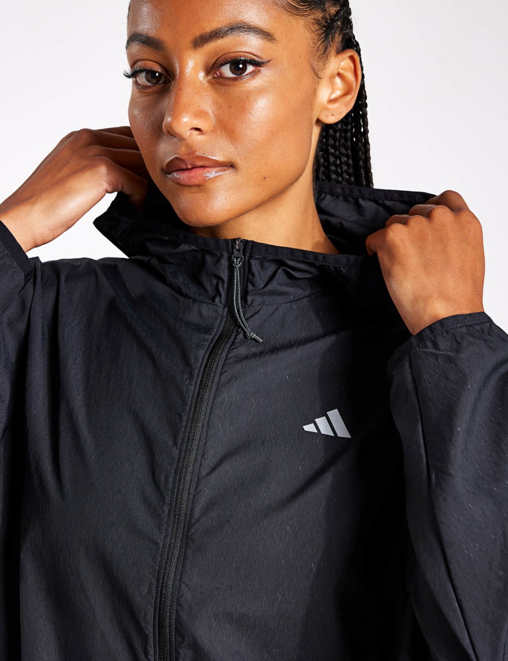 Run It Hooded Sports Jacket Adidas M&S