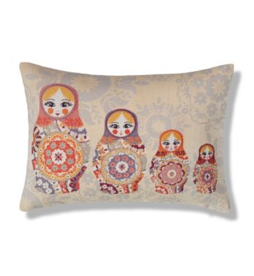 Russian Doll Cushion Image 1 of 2