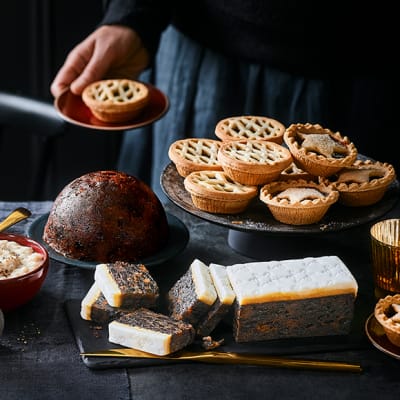Gluten-free mince pies and Christmas cake
