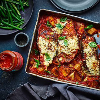 Ultimate aubergine bake