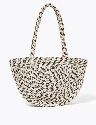 woven shoulder bag