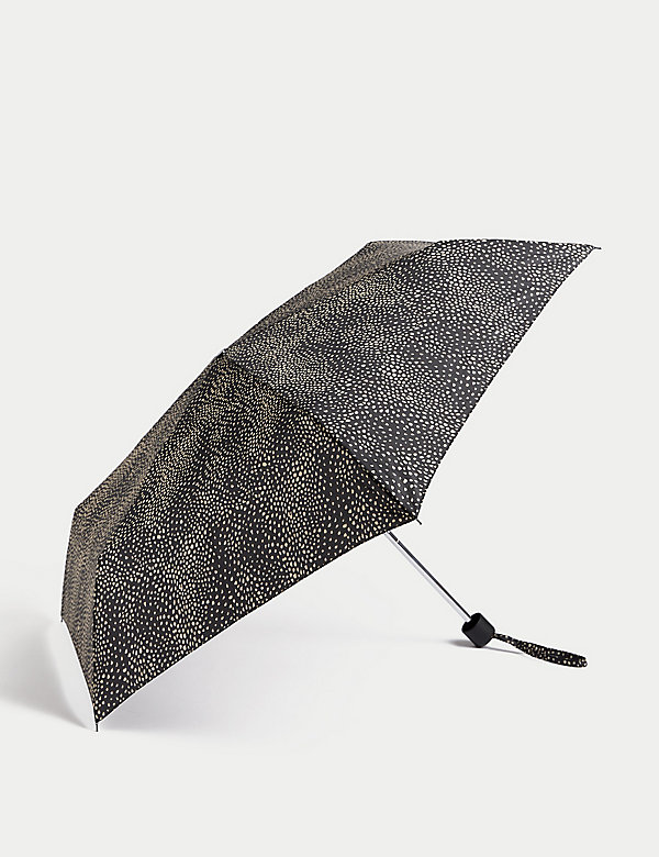 Puntíkovaný pevný deštník - CZ
