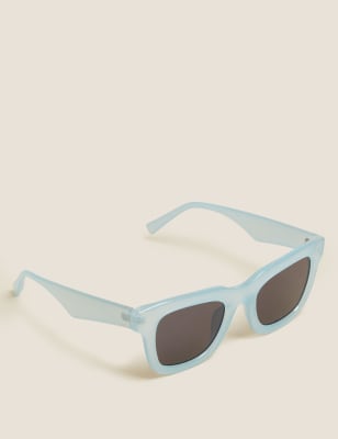 

M&S Collection Gafas de sol chic cuadradasWomens - Azul, Azul