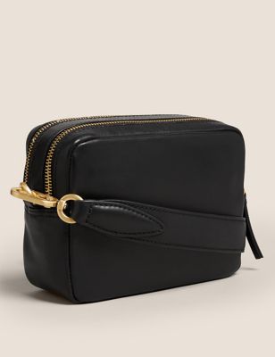 U+U Wallet for Women,Woven Credit Card Holder with Detachable Metal Chain,Crossbody Shoulder Handbag Black 