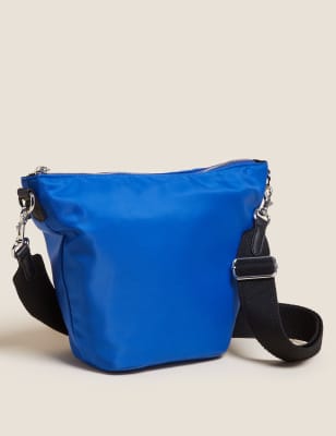 

Womens M&S Collection Umhängetasche aus Nylon - Königsblau, Königsblau