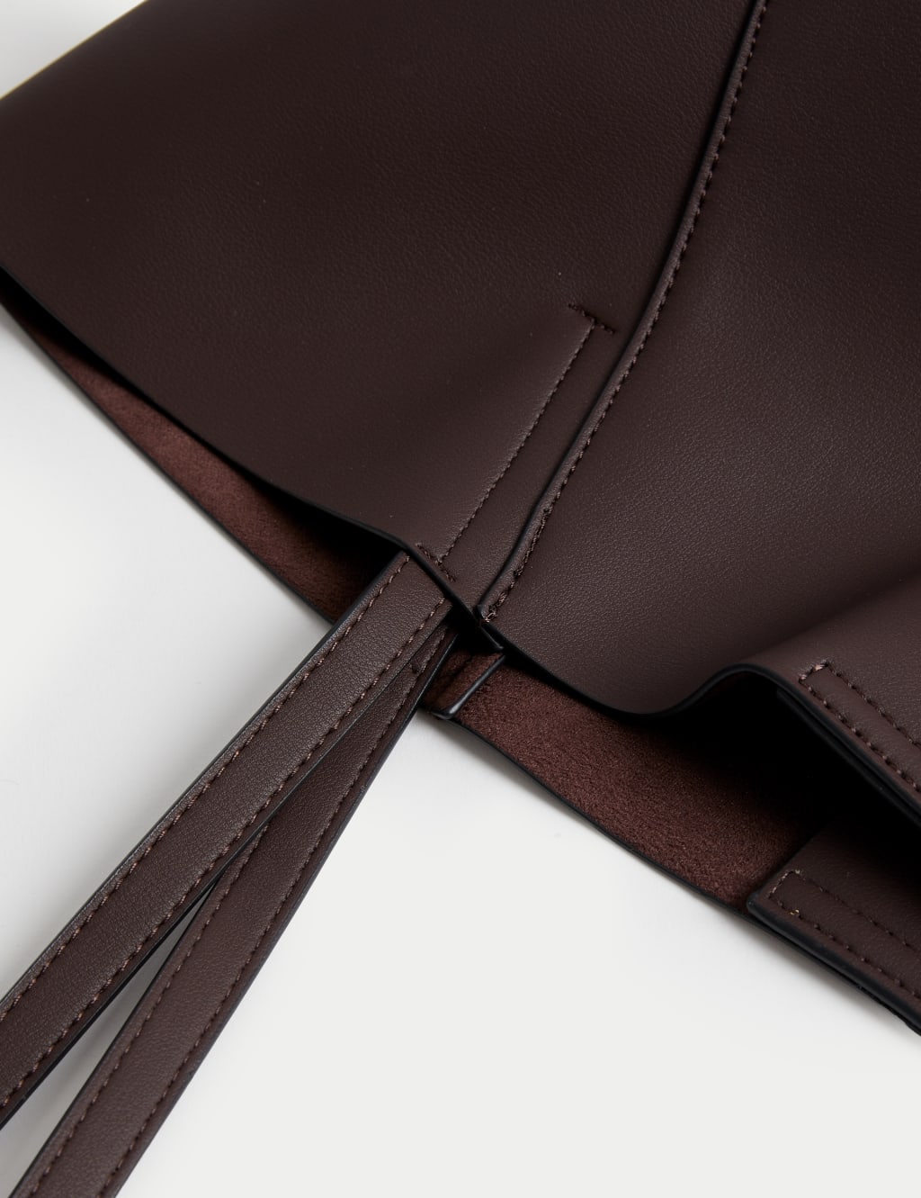 Faux Leather Tote Bag image 2