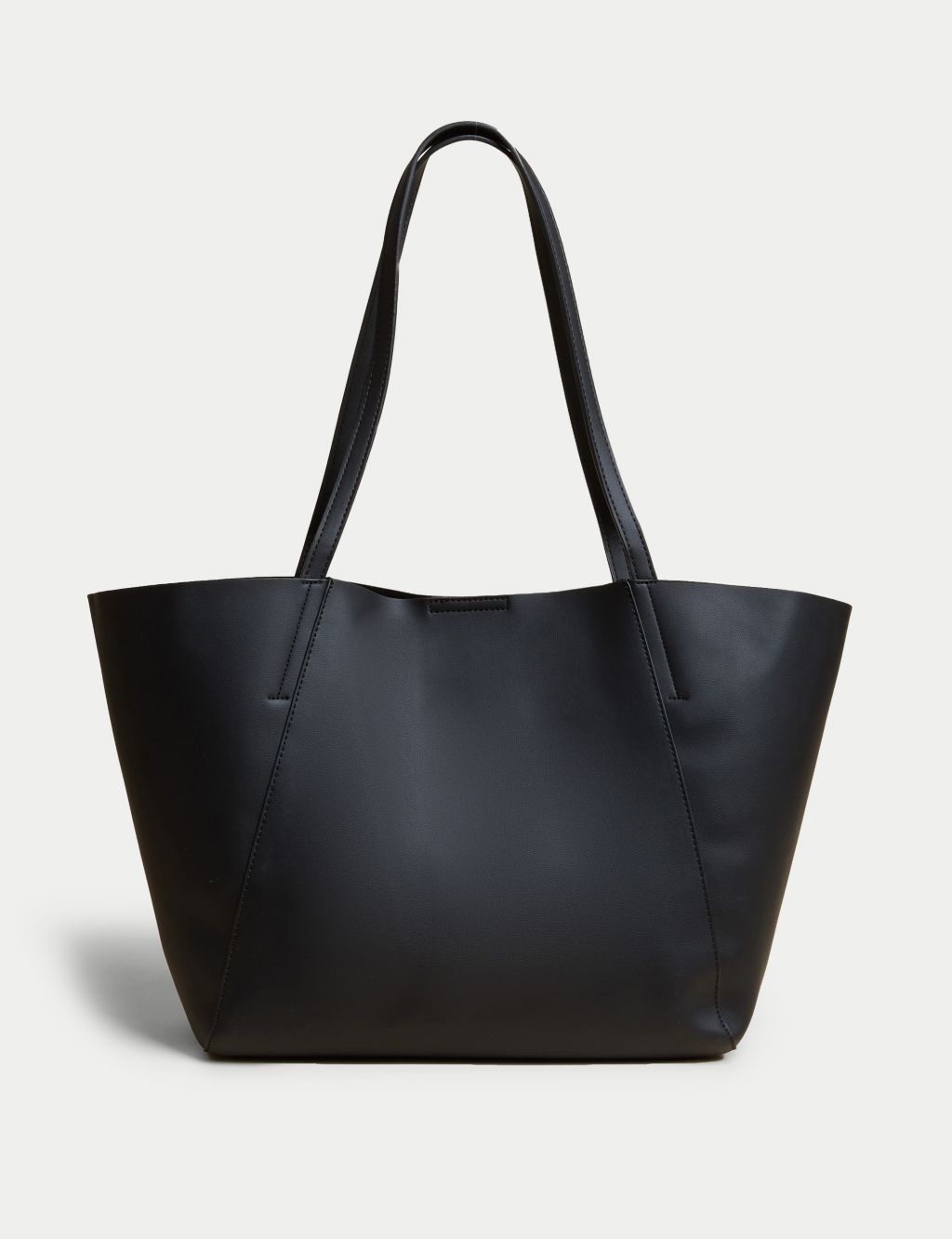 Faux Leather Tote Bag image 1
