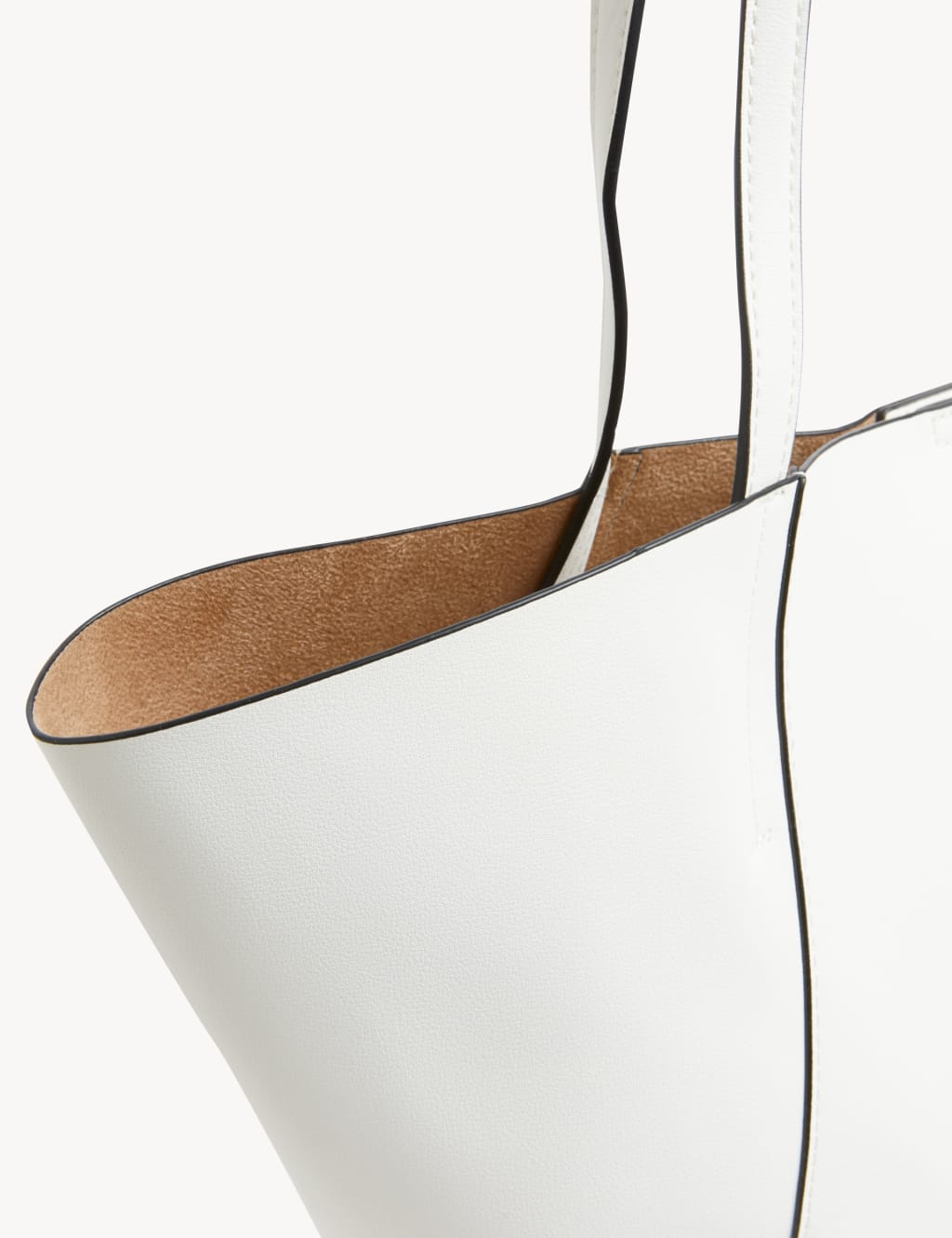 Faux Leather Tote Bag image 2