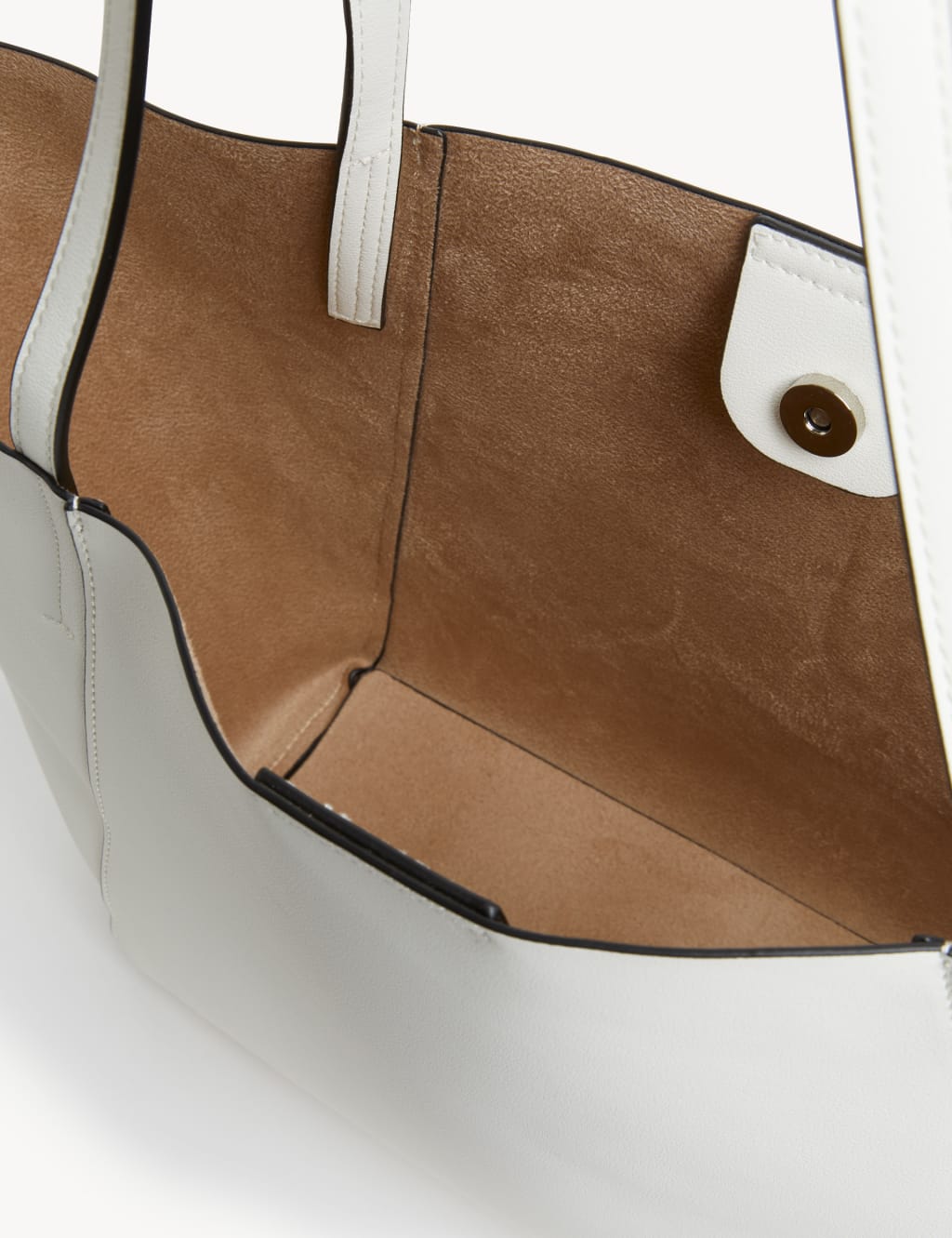 Faux Leather Tote Bag image 3
