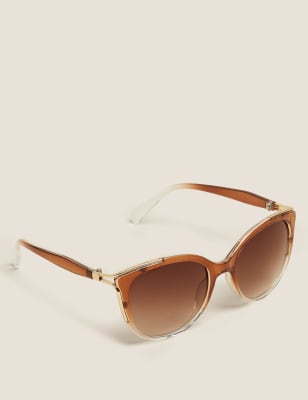 

Womens M&S Collection Cat Eye Sunglasses - Caramel, Caramel