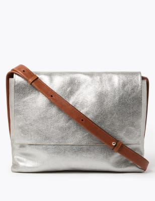 m&s leather bags