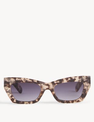 

Womens M&S Collection Angular Cat Eye Sunglasses - Taupe Mix, Taupe Mix