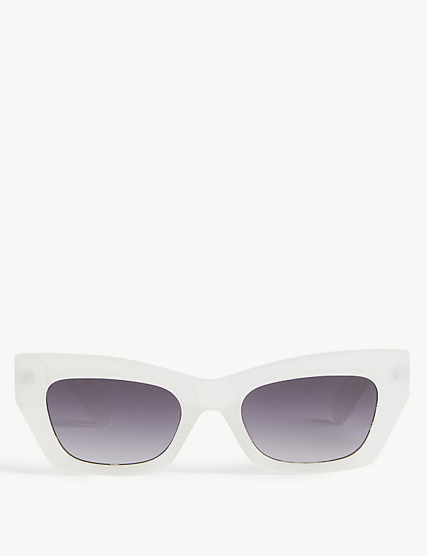 Angular Cat Eye Sunglasses - GR