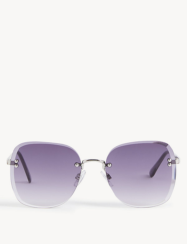 Rimless Square Sunglasses - ID
